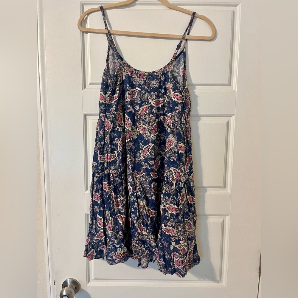 Spaghetti strap mini dress